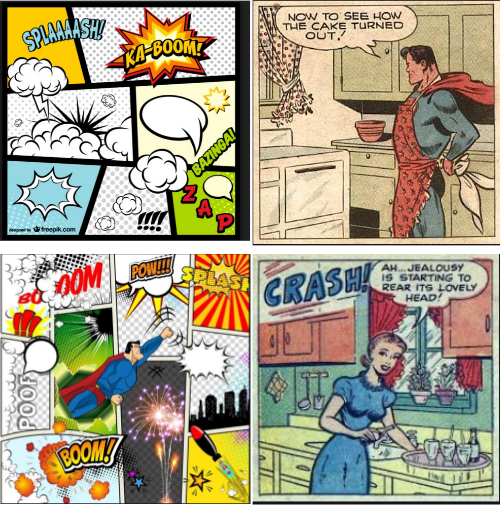 Comic Research Examples